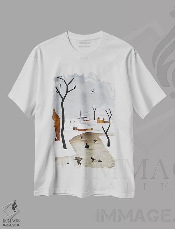 تیشرت طرح دار فوریه، دکور معاصر اثر الکساندر تریفونوف | immage.ir
