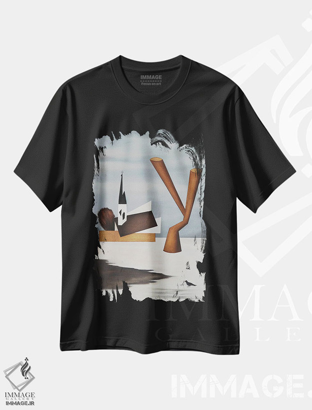 تیشرت طرح دار اوایل بهار، هنر فاخر معاصر اثر الکساندر تریفونوف | فروشگاه ایماژ