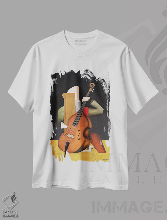 تیشرت طرح دار کنترباس II، دکور معاصر اثر الکساندر تریفونوف | immage.ir