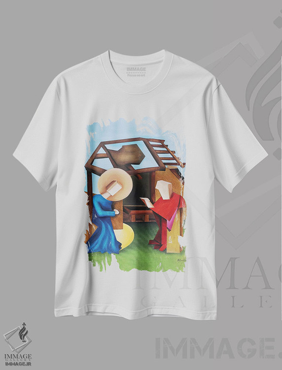 تیشرت طرح دار افسون، هنر فاخر معاصر اثر الکساندر تریفونوف | immage.ir