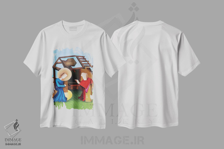 تیشرت طرح دار افسون، هنر فاخر معاصر اثر الکساندر تریفونوف | immage.ir