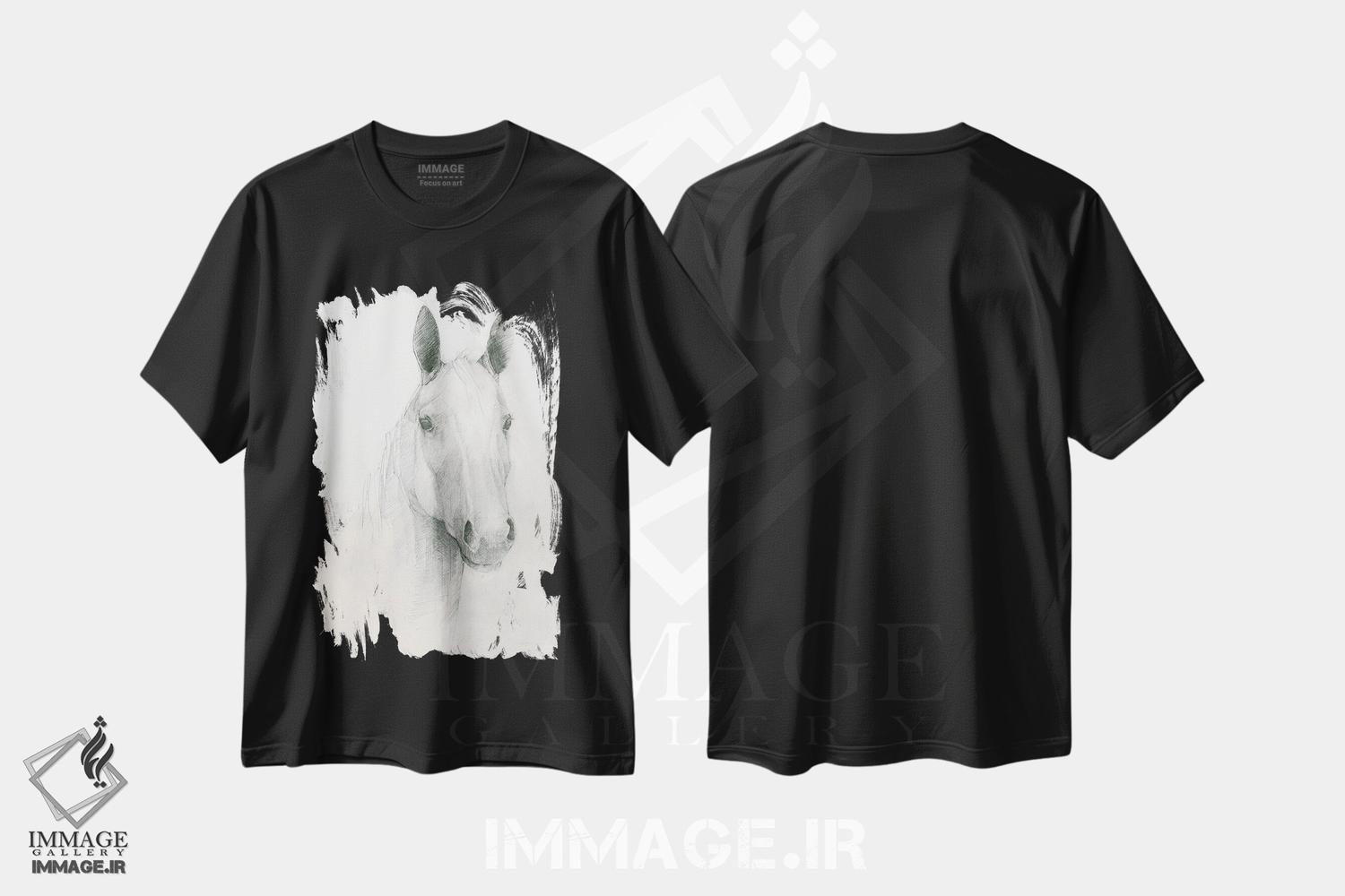 تیشرت طرح دار رومئو، دکور روستایی اثر اِیوری تیلمن | فروشگاه ایماژ