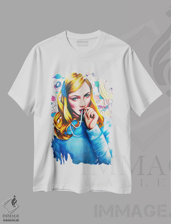 تیشرت طرح دار مروارید، دکوراسیون جایگزین اثر آنی ترازو | immage.ir