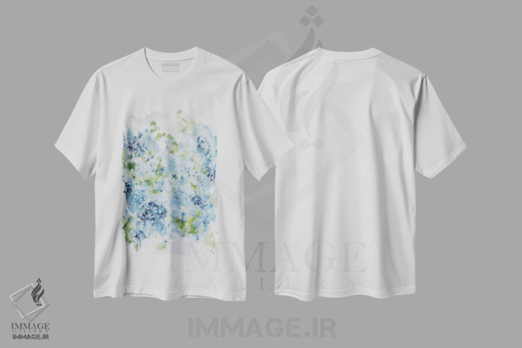 تیشرت طرح دار بلوز، آبستره اثر آماندا توپـه | immage.ir