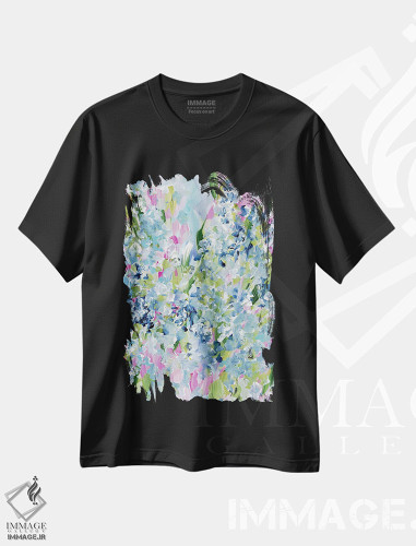 تیشرت طرح دار محکم بچسب II، آبستره اثر آماندا توپـه | فروشگاه ایماژ