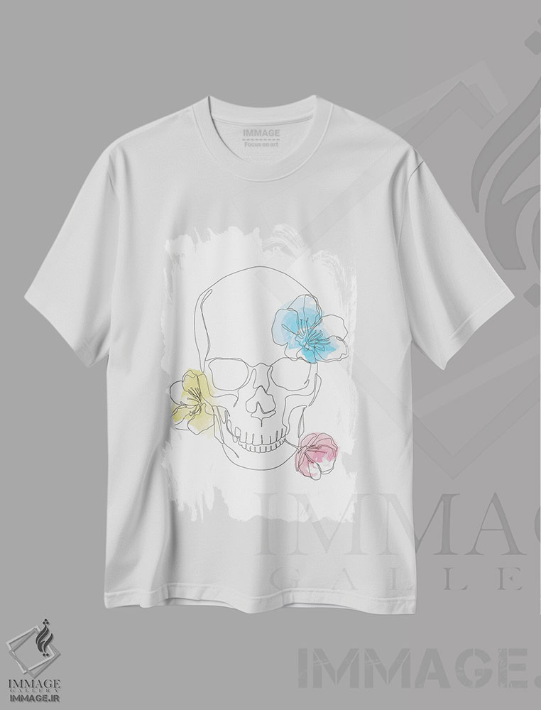 تیشرت طرح دار نکرومنس، دکوراسیون جایگزین اثر ادیلوم | immage.ir