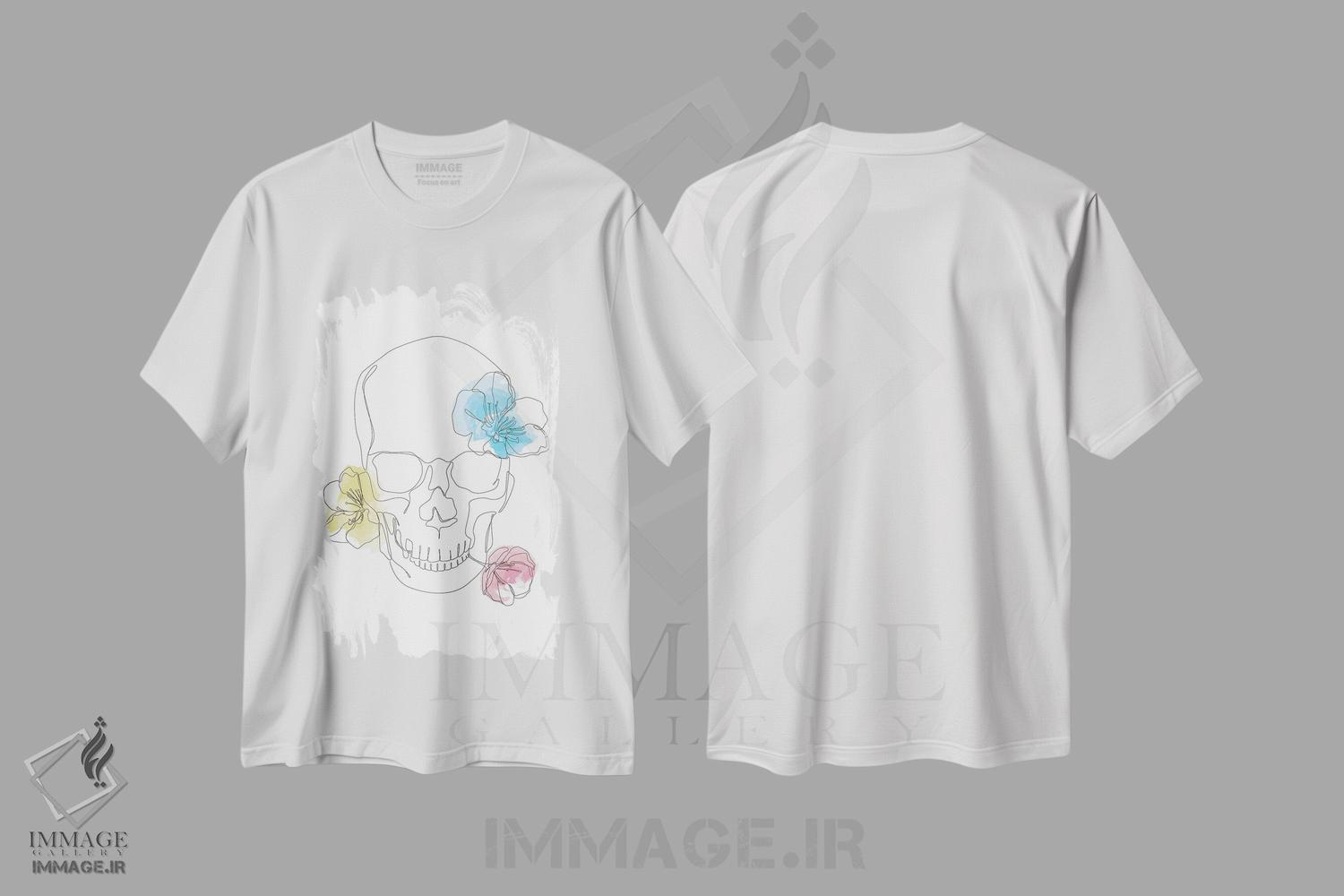 تیشرت طرح دار نکرومنس، دکوراسیون جایگزین اثر ادیلوم | immage.ir