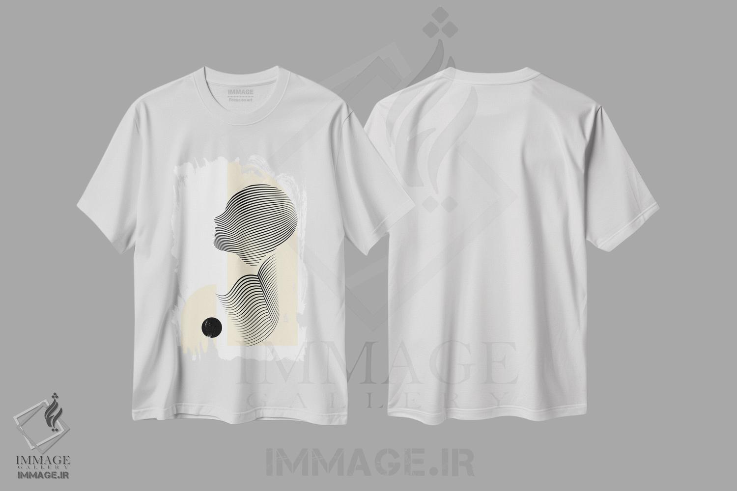 تیشرت طرح دار LSBA 213، تزئینی اثر ادیلوم | immage.ir