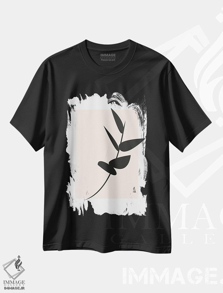 تیشرت طرح دار مربع پاستلی، تزئینی اثر ادیلوم | immage.ir