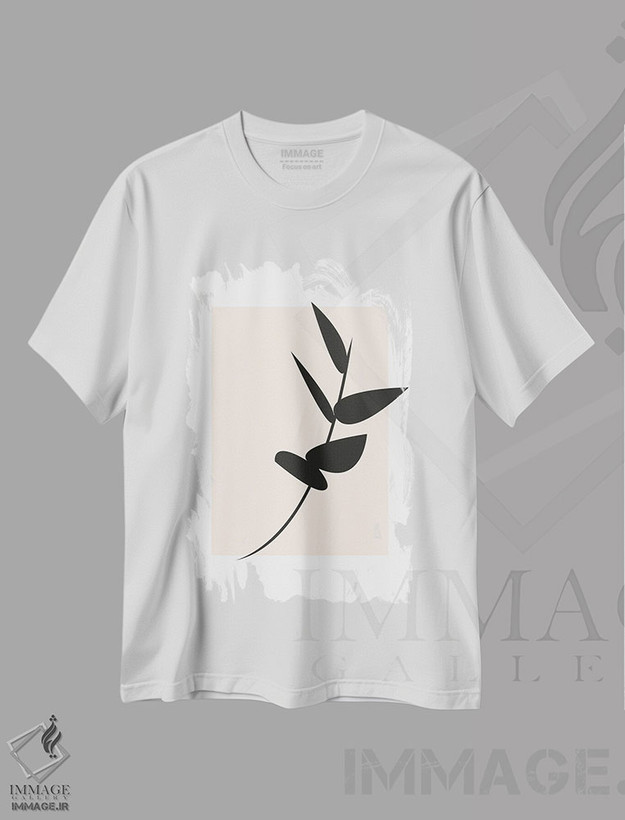 تیشرت طرح دار مربع پاستلی، تزئینی اثر ادیلوم | فروشگاه ایماژ