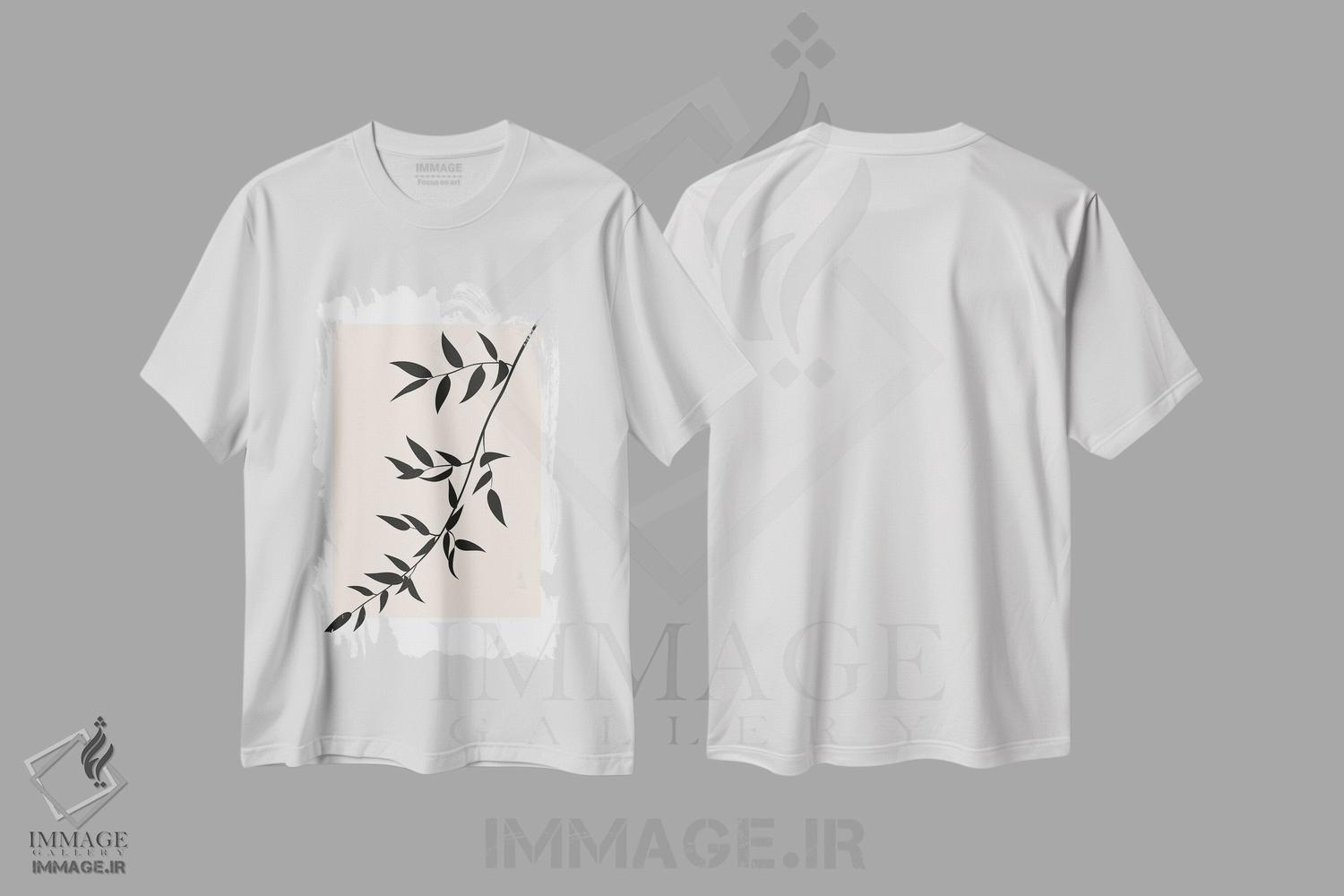 تیشرت طرح دار مربع پاستلی، تزئینی اثر ادیلوم | immage.ir