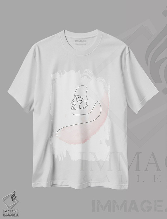 تیشرت طرح دار رزگون، تزئینی اثر ادیلوم | فروشگاه ایماژ