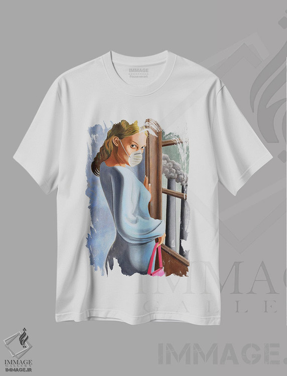 تیشرت طرح دار تردید، هنر فاخر معاصر اثر آندریا واندونی | immage.ir
