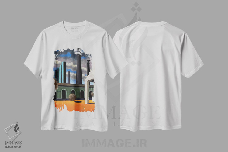 تیشرت طرح دار آینده III، هنر فاخر معاصر اثر آندریا واندونی | فروشگاه ایماژ