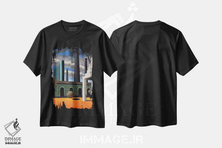 تیشرت طرح دار آینده III، هنر فاخر معاصر اثر آندریا واندونی | immage.ir