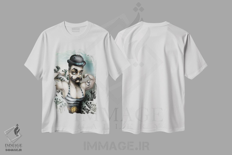 تیشرت طرح دار لو ردوتابل، هنر فاخر معاصر اثر آنتنور ون خان | immage.ir