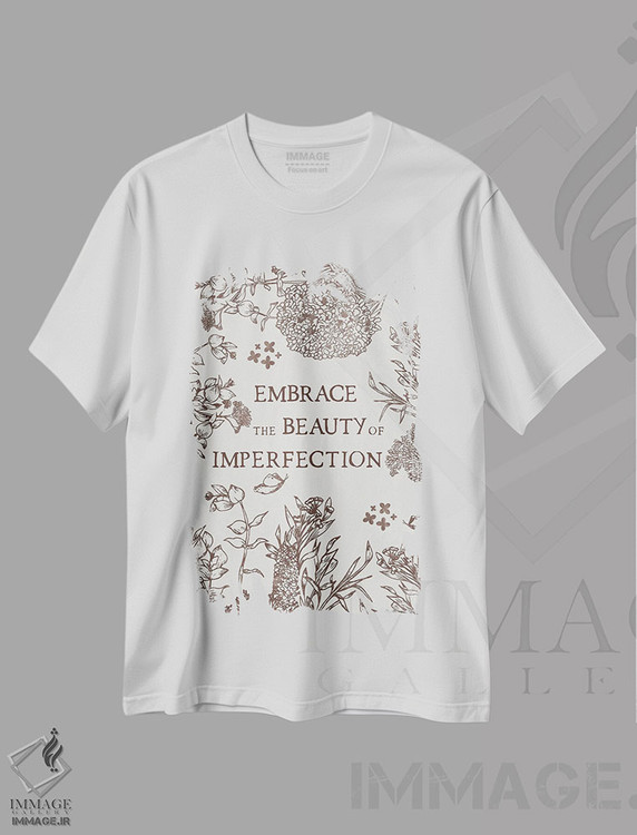 تیشرت طرح دار قدم زنی در جنگل XVIII، تزئینی اثر آرویللا مورِت | فروشگاه ایماژ