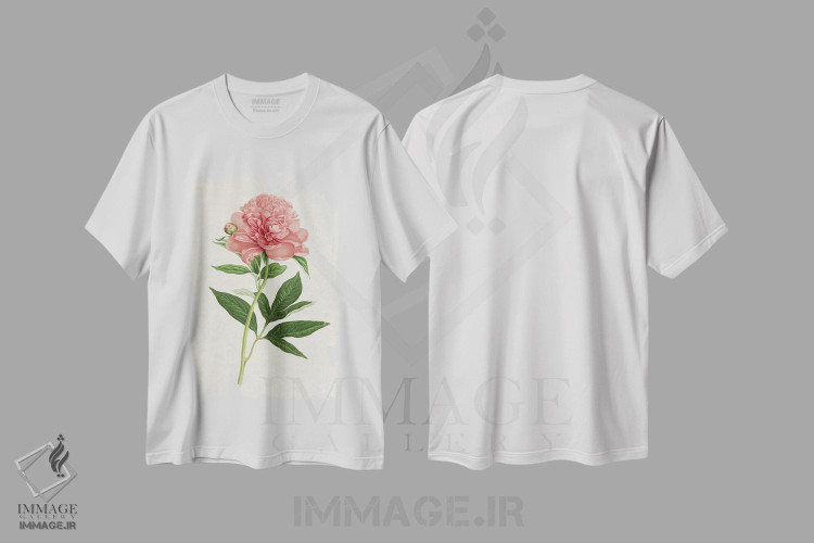 تیشرت طرح دار رز کلاسیک، تزئینی اثر امیلی وینتیج کو | immage.ir