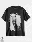 تیشرت طرح دار کره اسب وحشی، هنر تزئینی سیاه و سفید اثر امیلی وینتیج کو | immage.ir
