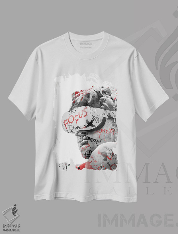 تیشرت طرح دار منظره یاب فوکوس، عکاسی ترکیبی اثر آدریان ویریو | فروشگاه ایماژ