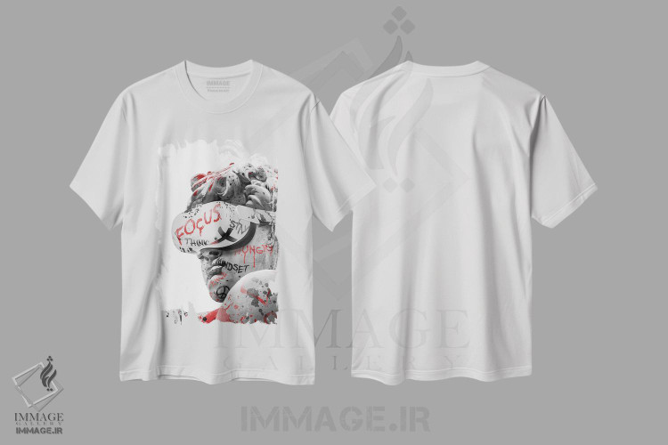 تیشرت طرح دار منظره یاب فوکوس، عکاسی ترکیبی اثر آدریان ویریو | فروشگاه ایماژ