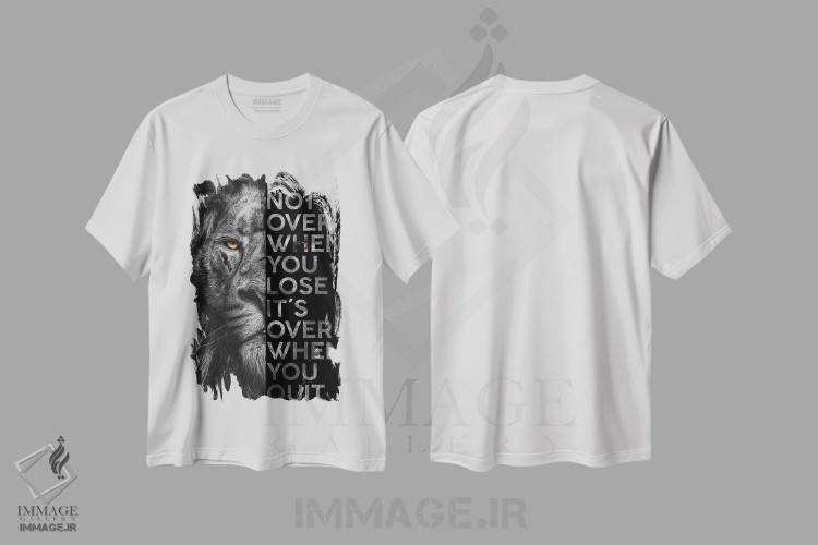تیشرت طرح دار هنوز تمام نشده وقتی می بازی؟، عکاسی سیاه و سفید اثر آدریان ویریو | immage.ir