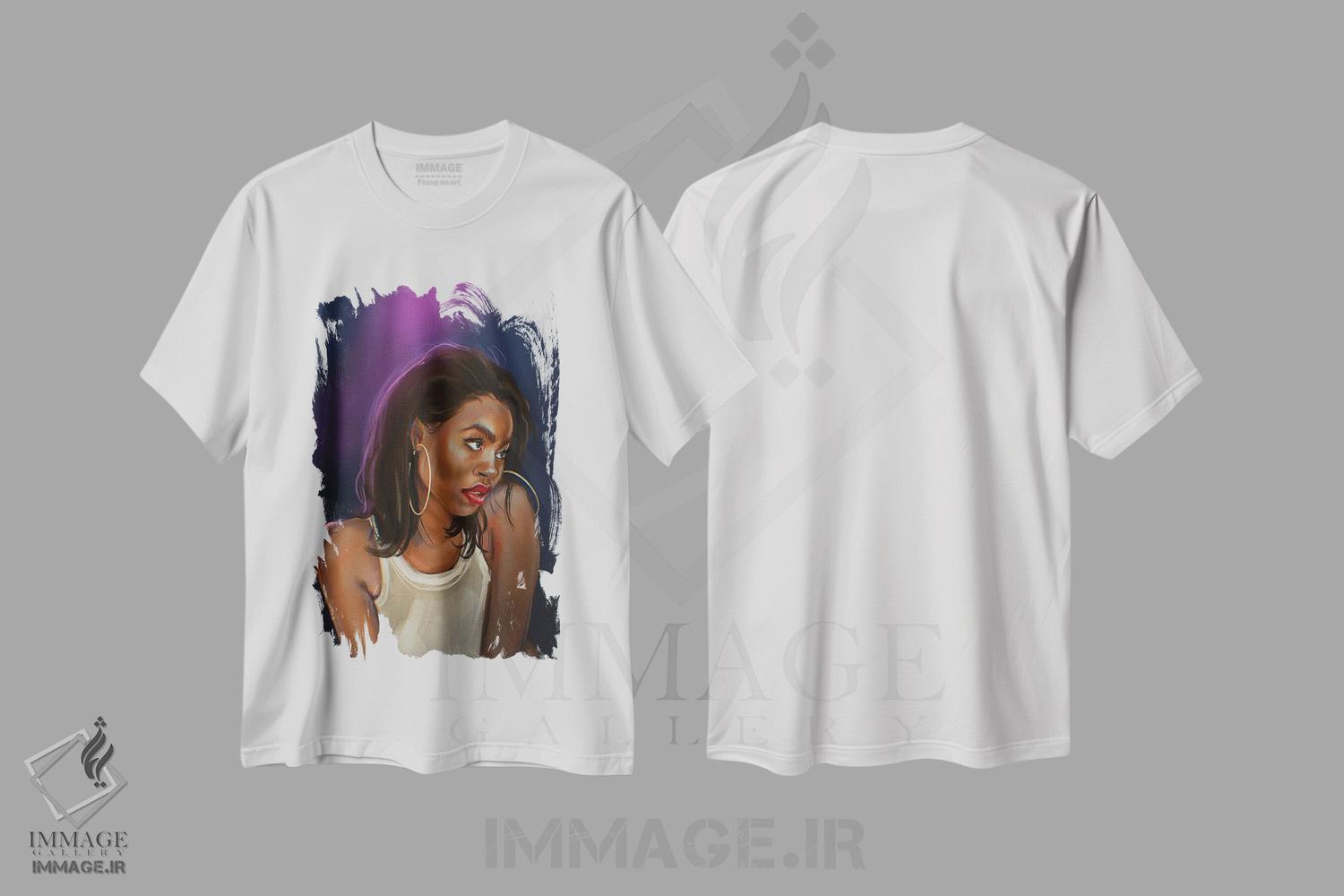 تیشرت طرح دار باشگاه عشق، هنر آمریکایی آفریقایی تبار اثر آماندا وایت هرست | immage.ir