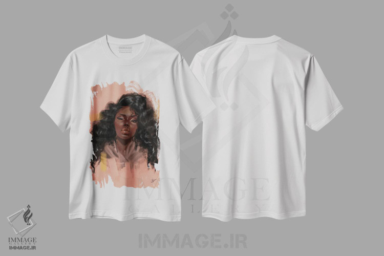 تیشرت طرح دار توت سیاه، هنر آمریکایی آفریقایی تبار اثر آماندا وایت هرست | فروشگاه ایماژ