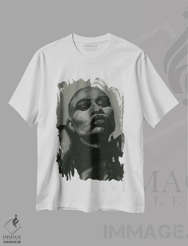 تیشرت طرح دار عظمت، هنر آمریکایی آفریقایی تبار اثر آماندا وایت هرست | فروشگاه ایماژ