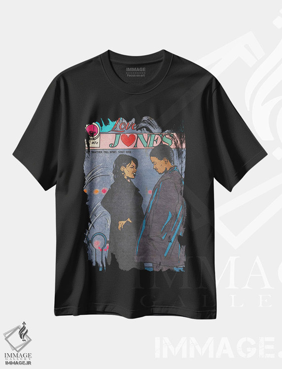 تیشرت طرح دار عشق جونز II، هنر دیجیتال اثر آماندا وایت هرست | immage.ir
