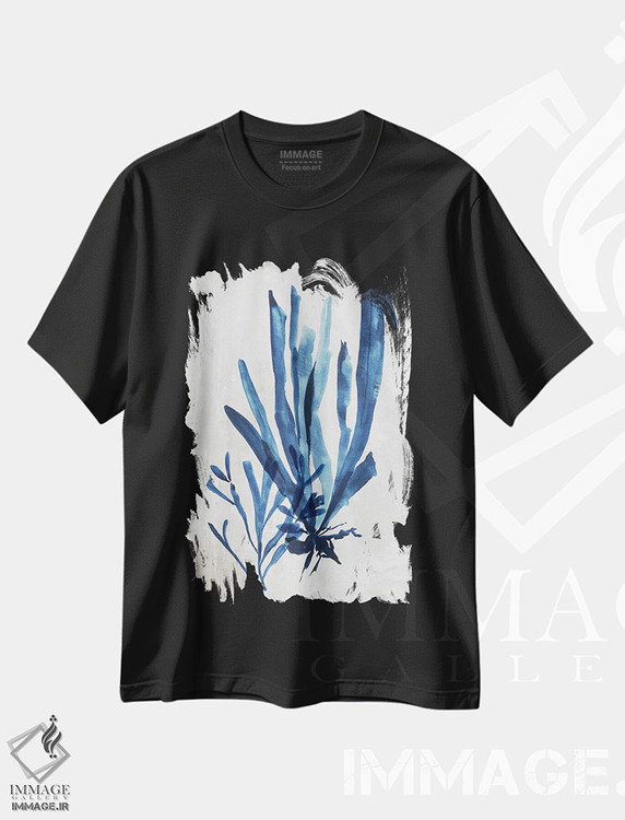 تیشرت طرح دار گیاه مرجانی III، دکور ساحلی اثر ایمی ویلسون | immage.ir