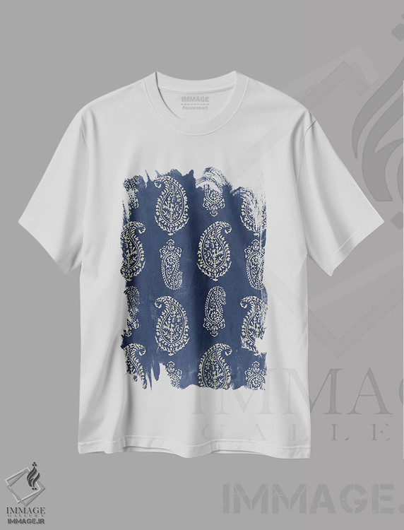 تیشرت طرح دار رویاهای داماسک I، دکور بوهمی اثر ایمی ویلسون | فروشگاه ایماژ