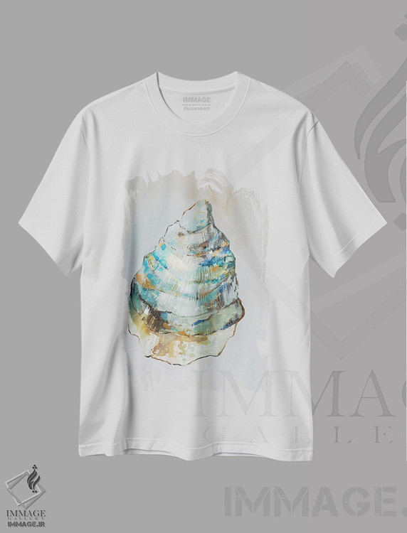 تیشرت طرح دار نجواهای دریایی II، تزئینی اثر ایمی ویلسون | فروشگاه ایماژ
