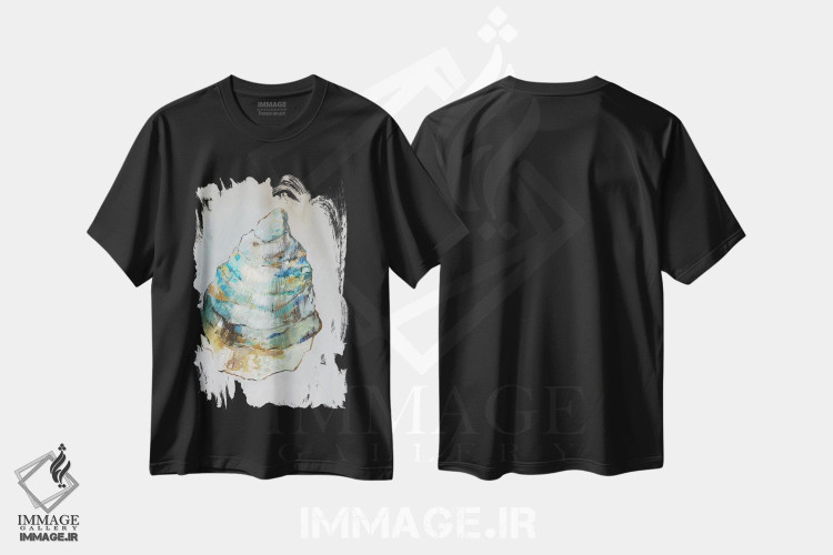 تیشرت طرح دار نجواهای دریایی II، تزئینی اثر ایمی ویلسون | immage.ir