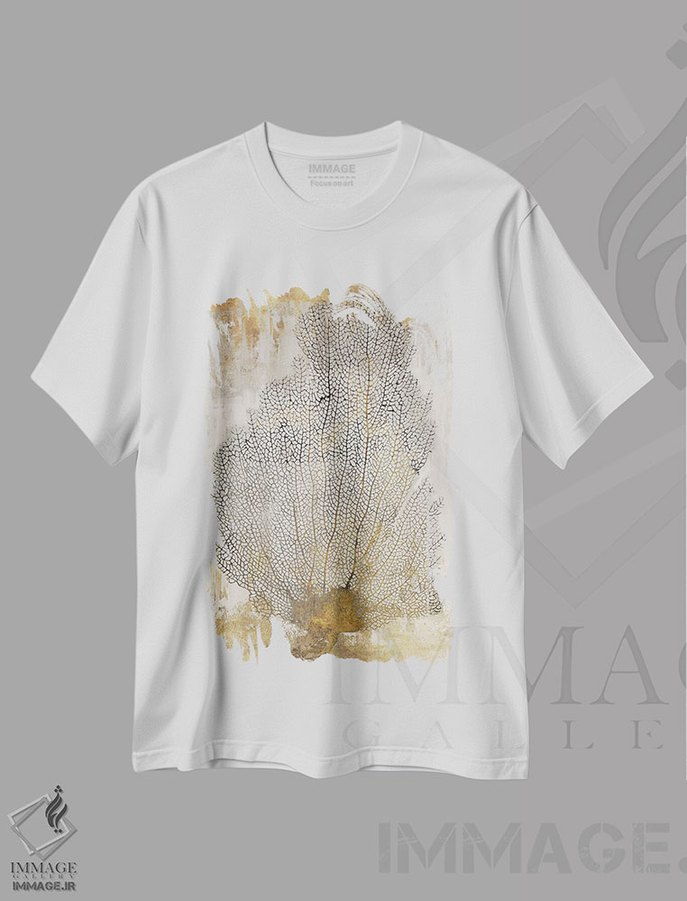 تیشرت طرح دار شکوه مرجان II، تزئینی اثر ایمی ویلسون | immage.ir