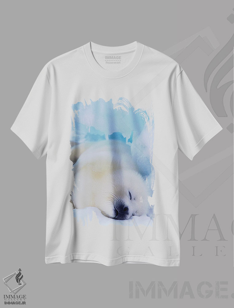 تیشرت طرح دار آثار آرت وولف - immage.ir
