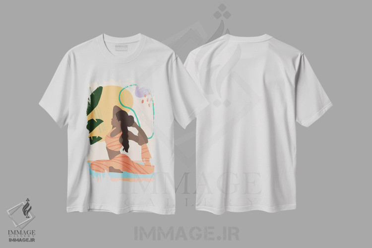 تیشرت طرح دار انرژی درخشان IV، هنر آمریکایی آفریقایی تبار اثر آنی وارن | immage.ir