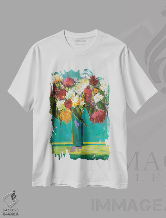 تیشرت طرح دار زیبایی های فراوان، دکور معاصر اثر الکسی فاین | فروشگاه ایماژ
