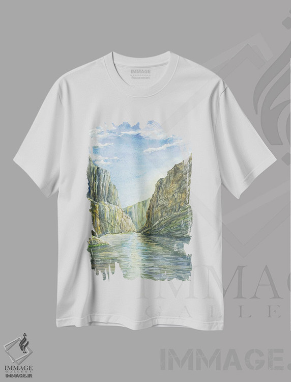 تیشرت طرح دار پارک ملی بیگ بند، مدیوم اثر آلکسی دیمیتریویچ شمیروف | immage.ir