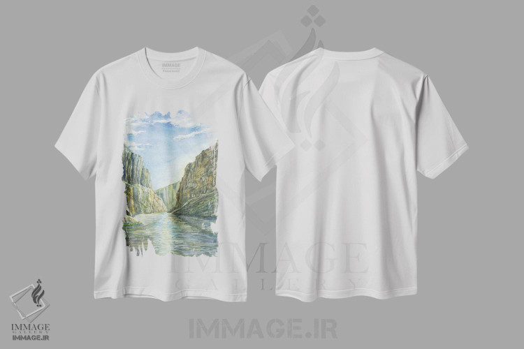 تیشرت طرح دار پارک ملی بیگ بند، مدیوم اثر آلکسی دیمیتریویچ شمیروف | immage.ir