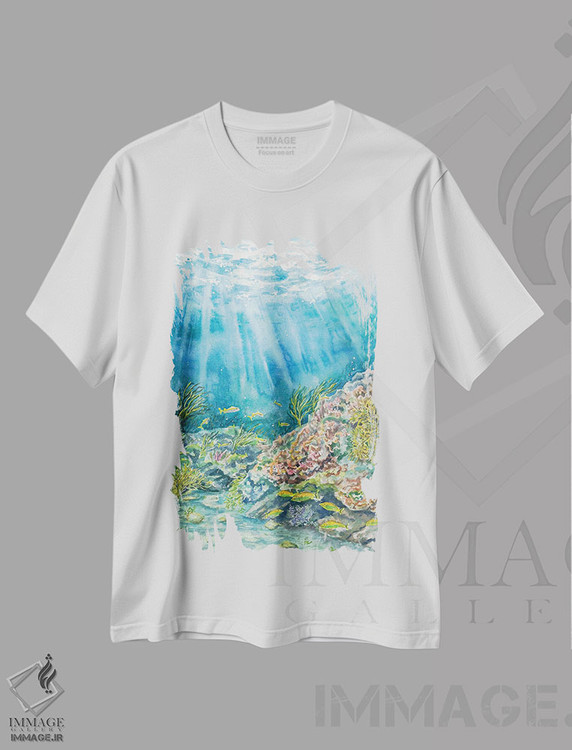تیشرت طرح دار پارک ملی بیسکین، مدیوم اثر آلکسی دیمیتریویچ شمیروف | فروشگاه ایماژ