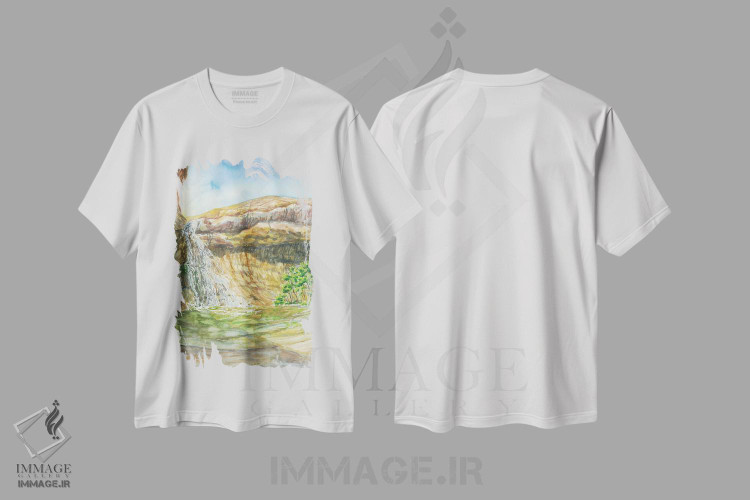 تیشرت طرح دار پارک ملی کپیتال ریف، مدیوم اثر آلکسی دیمیتریویچ شمیروف | immage.ir