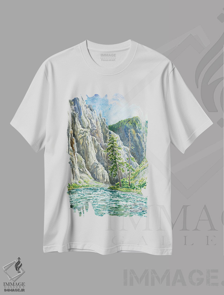تیشرت طرح دار پارک ملی بلک کنیون، مدیوم اثر آلکسی دیمیتریویچ شمیروف | immage.ir