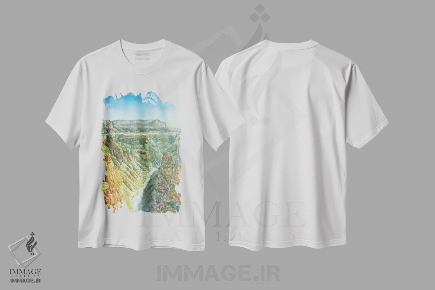تیشرت طرح دار پارک ملی گرند کنیون، مدیوم اثر آلکسی دیمیتریویچ شمیروف | immage.ir