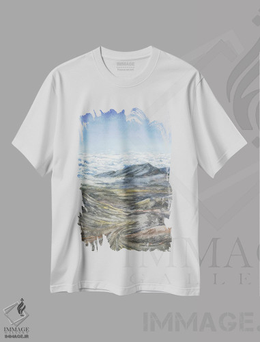 تیشرت طرح دار پارک ملی هالئاکالا، مدیوم اثر آلکسی دیمیتریویچ شمیروف | فروشگاه ایماژ