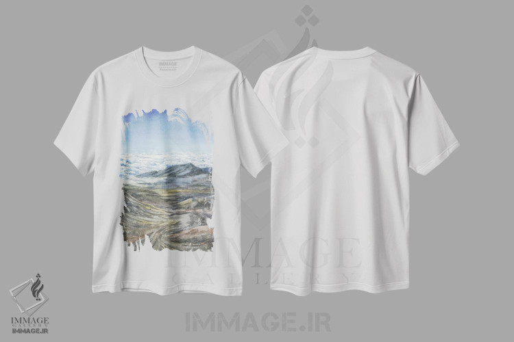 تیشرت طرح دار پارک ملی هالئاکالا، مدیوم اثر آلکسی دیمیتریویچ شمیروف | فروشگاه ایماژ