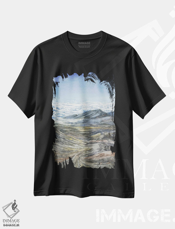 تیشرت طرح دار پارک ملی هالئاکالا، مدیوم اثر آلکسی دیمیتریویچ شمیروف | immage.ir