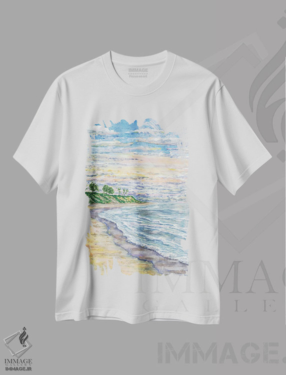 تیشرت طرح دار پارک ملی تپه های شنی ایندیانا، مدیوم اثر آلکسی دیمیتریویچ شمیروف | فروشگاه ایماژ