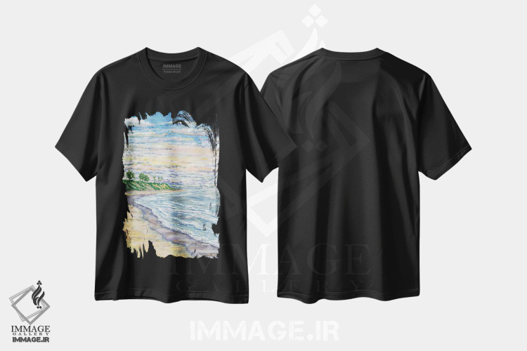 تیشرت طرح دار پارک ملی تپه های شنی ایندیانا، مدیوم اثر آلکسی دیمیتریویچ شمیروف | immage.ir