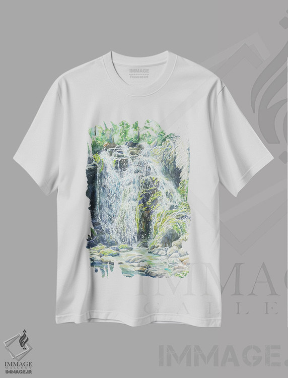 تیشرت طرح دار پارک ملی آتشفشانی لاسن، مدیوم اثر آلکسی دیمیتریویچ شمیروف | immage.ir